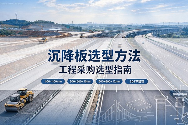 绍兴沉降板选择方法