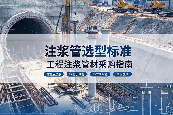 绍兴注浆管选型标准