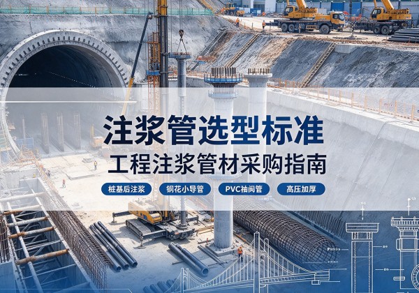 绍兴注浆管选型标准